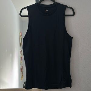 alo navy muscle tank